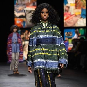 Christian Dior tie-dye parka